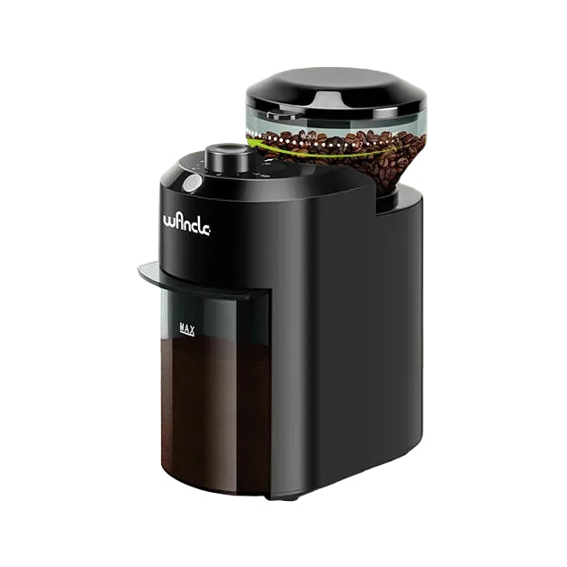 Moulin à Café Électrique Réglable à Meules avec 28 Réglages de Mouture Précis 120V/220V