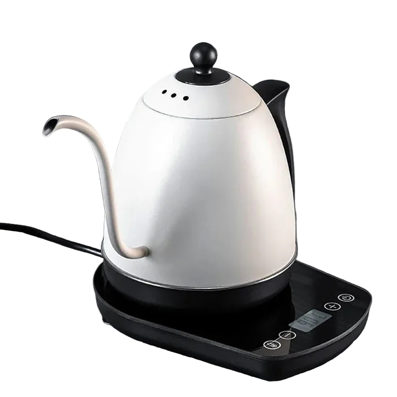 Bouilloire Électrique Intelligente à Température Constante 800 ml – Col de Cygne en Acier Inoxydable 304, 1200 W